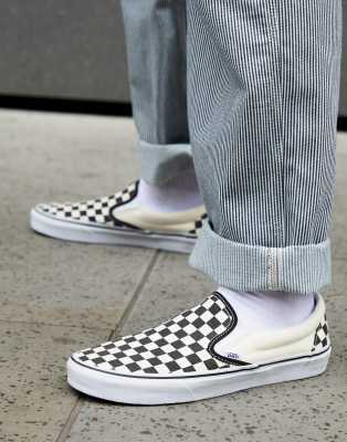 checkerboard sneakers