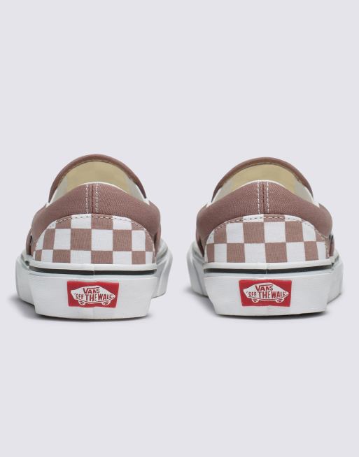 Mahogany rose checkered vans hotsell