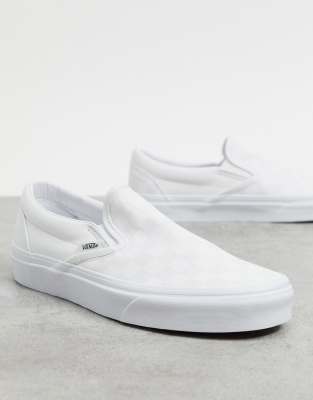 asos white slip on shoes