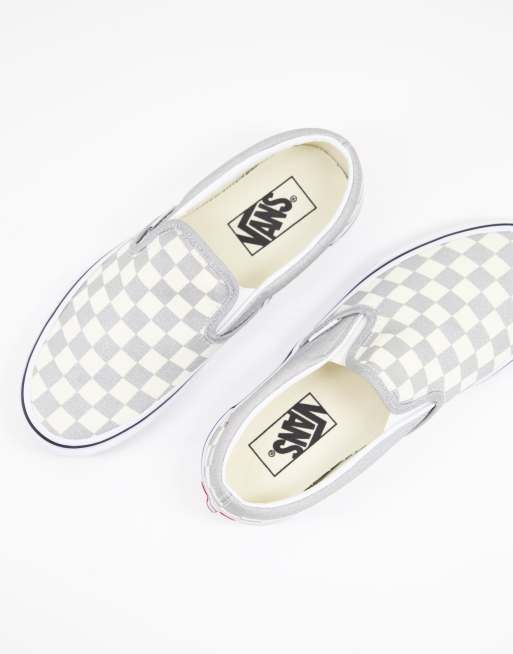 Vans Slip On Checkerboard trainers in grey