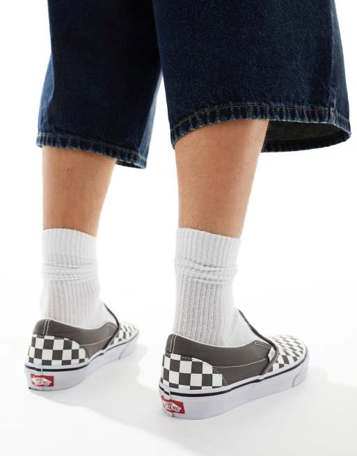 Aqua checkerboard vans hot sale
