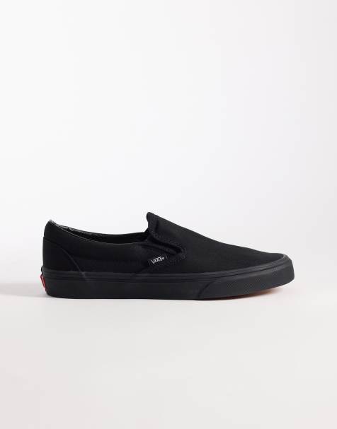 Vans – Slip-On – Czarne wsuwane buty sportowe - view 1