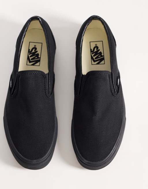 Vans – Slip-On – Czarne wsuwane buty sportowe, 2 z 5