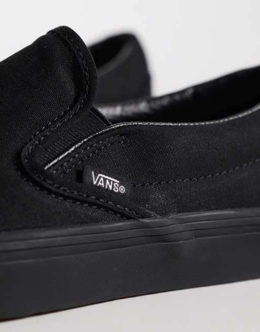 Vans – Slip-On – Czarne wsuwane buty sportowe, 4 z 5