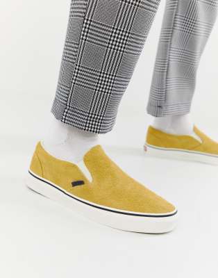 vans vans hairy suede slip-on