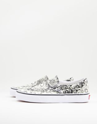 vans ouroboros slip on sneaker