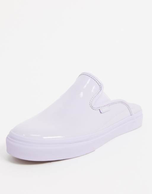 Vans on sale mule white