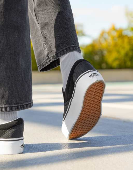 Vans slip on embossed on sale suede