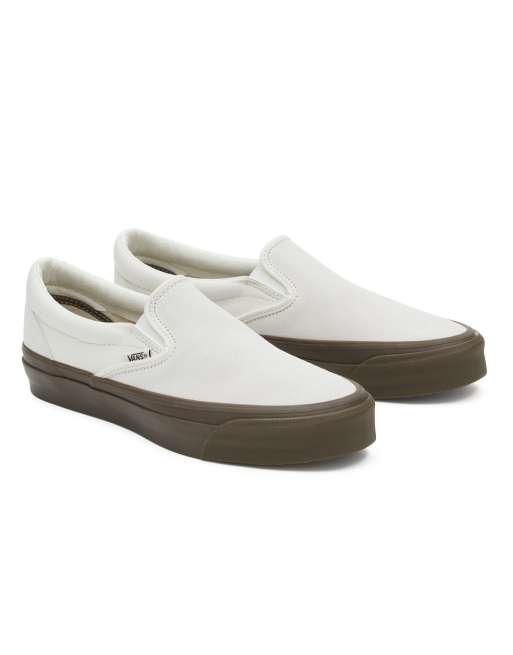 Vans slip on hot sale pro rubber print marshmallow