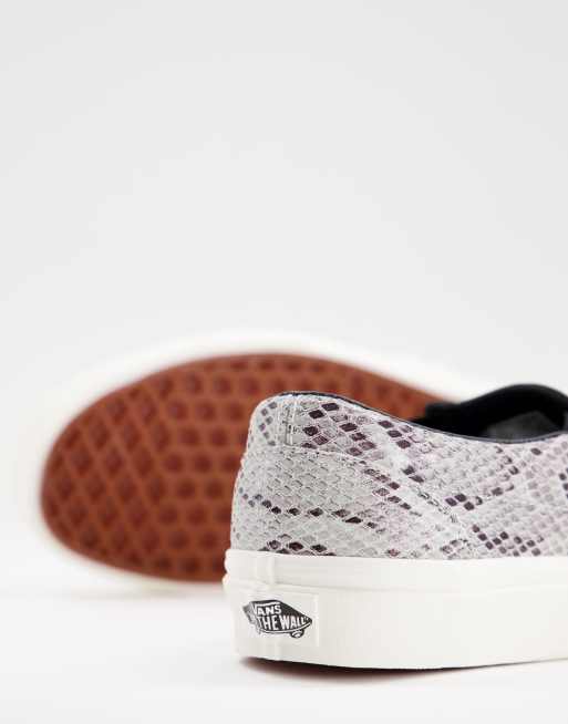 Vans Slip-On Snake Print trainers in multi ASOS