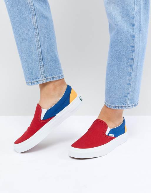 Different color clearance slip on vans