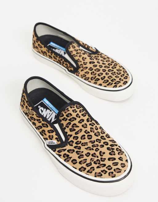 Vans mini sale leopard