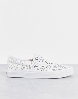 leopard zebra print sneakers