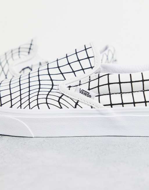 vans checkered line