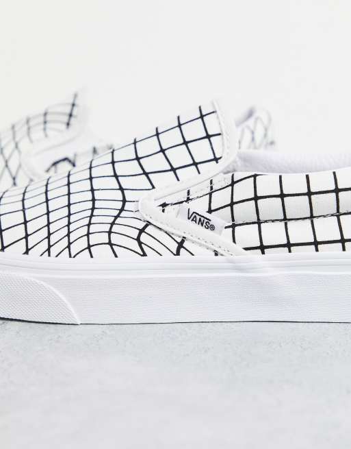 Distorted hotsell checkerboard vans