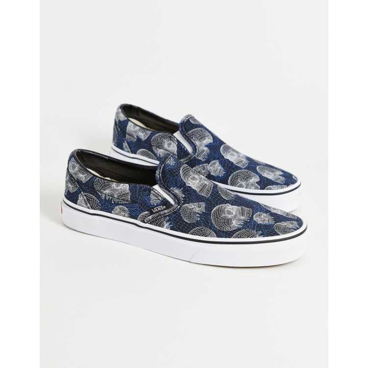 Slip on hot sale skull vans