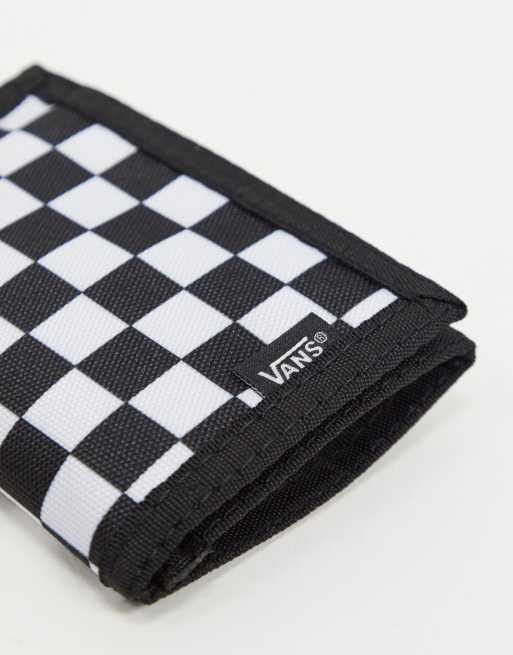 Vans on sale checkerboard wallet