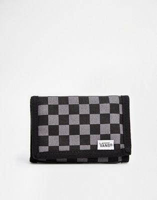 vans checkerboard wallet