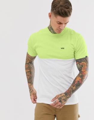 vans lime green shirt