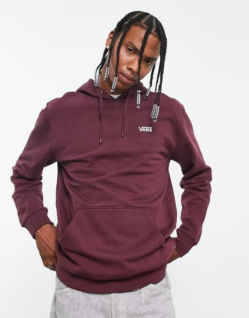 Burgundy cheap vans sweater