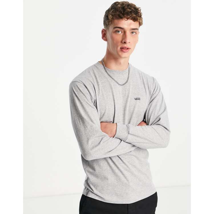 Grey vans long store sleeve t shirt