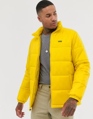vans jacket yellow