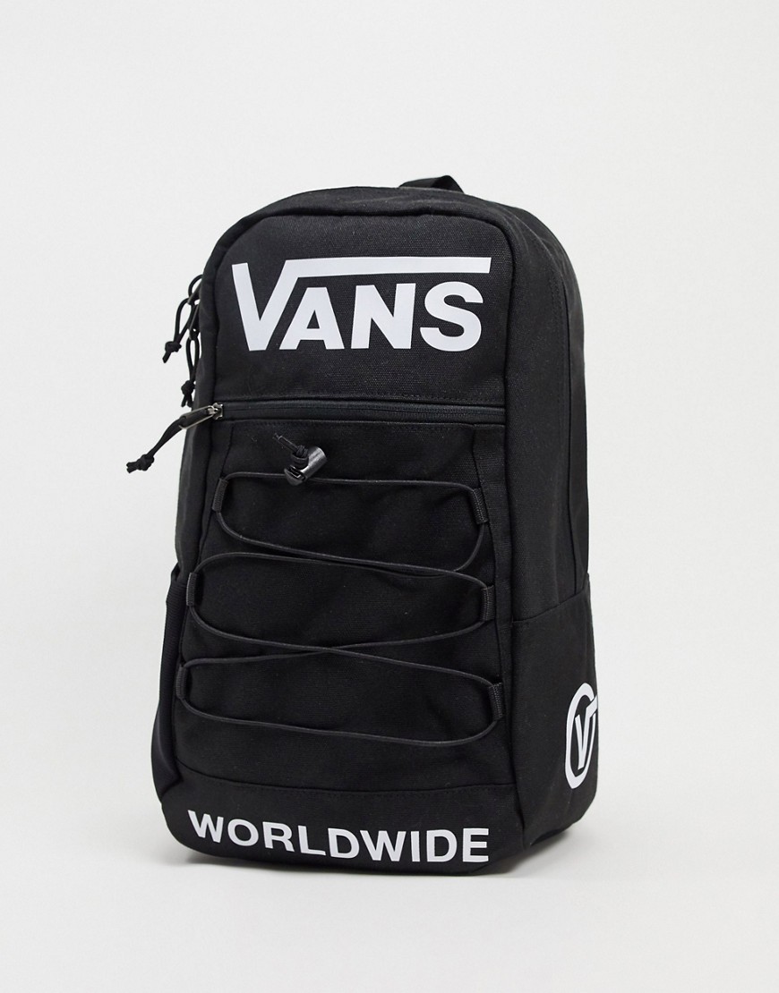 Vans Snag distortion backpack in black