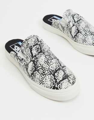 womens snake print vans