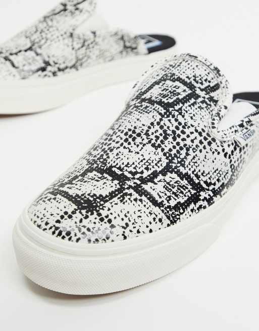 Vans snakeskin slip outlet on sneakers