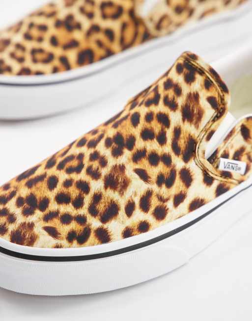 Vans 2024 nere leopardate