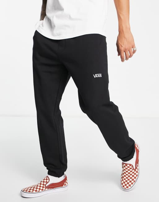 Vans - Sorte joggingbukser med lille logo