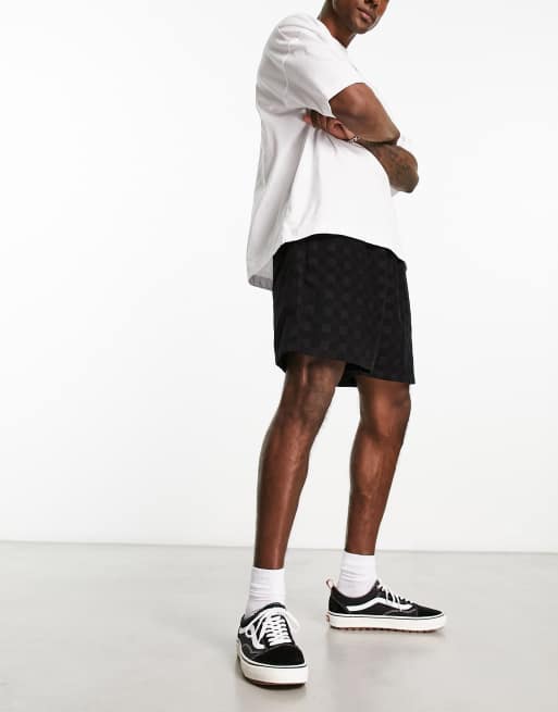 Vans - Sorte shorts i fløjl