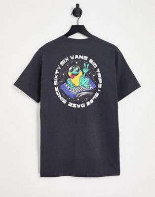 Vans - Space Trip - T-shirt imprimé au dos - Gris | ASOS