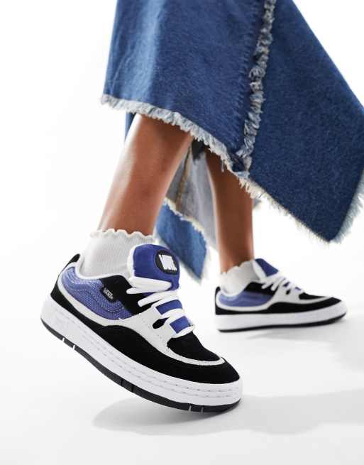 Vans Speed Baskets chunky Noir et bleu marine