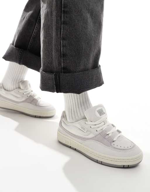 Vans - Speed - Chunky sneakers i lysegrå og offwhite