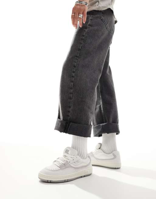 Vans Speed chunky sneakers in light grey and off white, 5 of 5