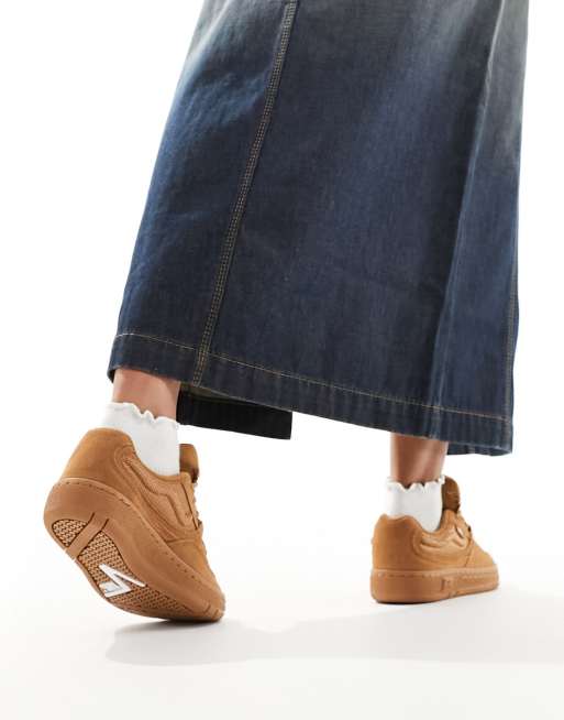 Vans Speed chunky trainers in tan