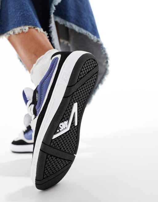 Vans – Speed – Czarno-granatowe buty sportowe na masywnej podeszwie, 5 z 5