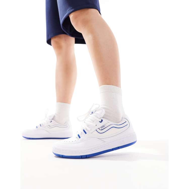 Vans Speed Sneaker in WeiB und Blau