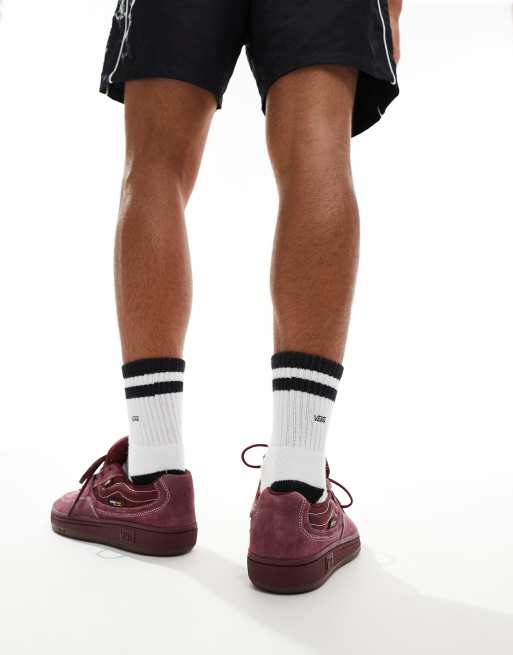 Red vans shorts clearance