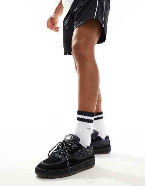 Vans Speed sneakers with purple details in black - view 1