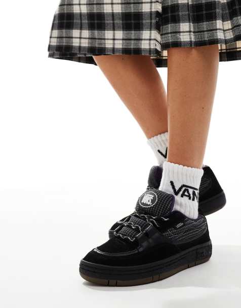 Vans - Speed - Sorte og chunky sneakers - view 1