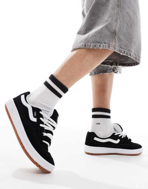Vans - Speed WS - Sneakers in zwart en wit