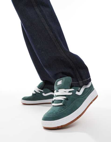 Vans Speed ws trainers in dark green - view 1