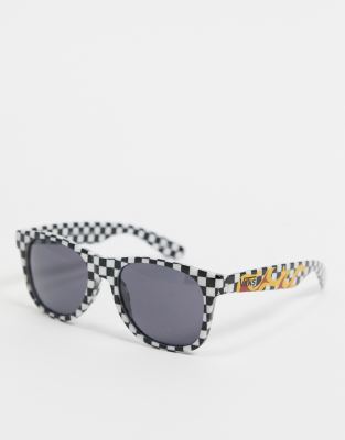 vans spicoli 4 sunglasses checkerboard