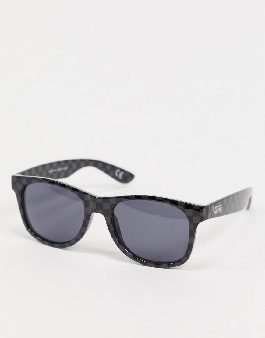 Vans - Spicoli 4 solbriller i sort/grå skatbrætmønster