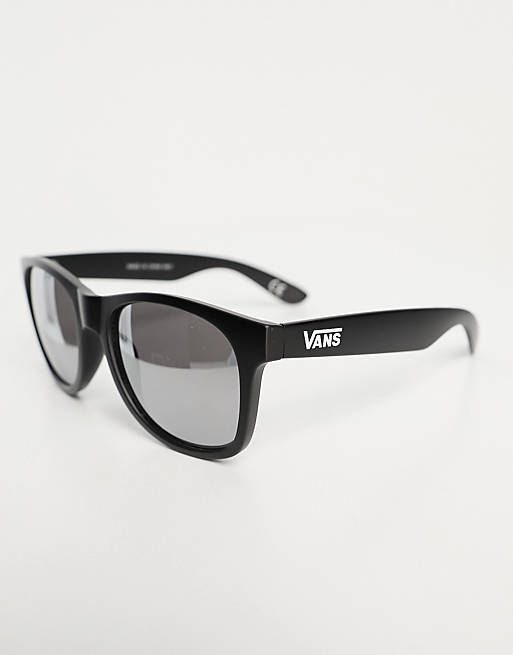 Vans – Spicoli 4 – Sonnenbrille in matter Optik, in den Farben Schwarz und  Silber | ASOS