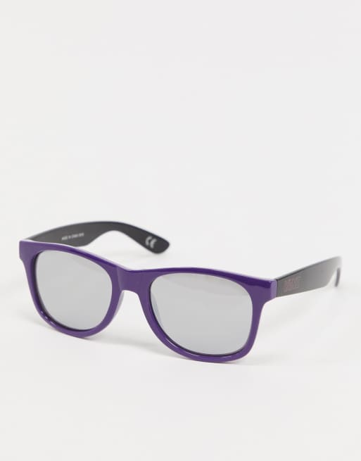 Vans – Spicoli 4 – Sonnenbrille in Purpur/Schwarz