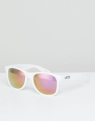 Vans Spicoli 4 Sunglasses In White 