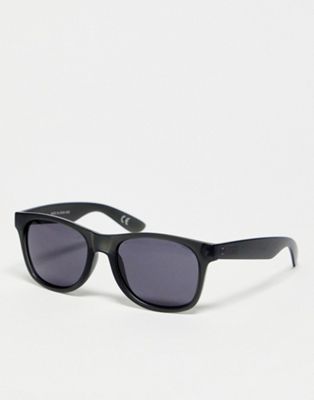 Vans Spicoli sunglasses in black with traslucent lens